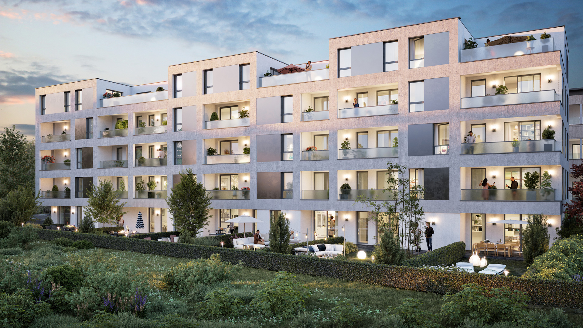 41 Marne programme immobilier neuf avenue de la Marne à Tourcoing - Loger Habitat